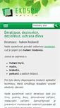 Mobile Screenshot of ekosan.cz